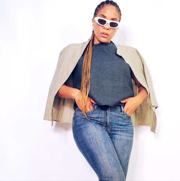 Linen Jacket Set - Picture 2 of 9